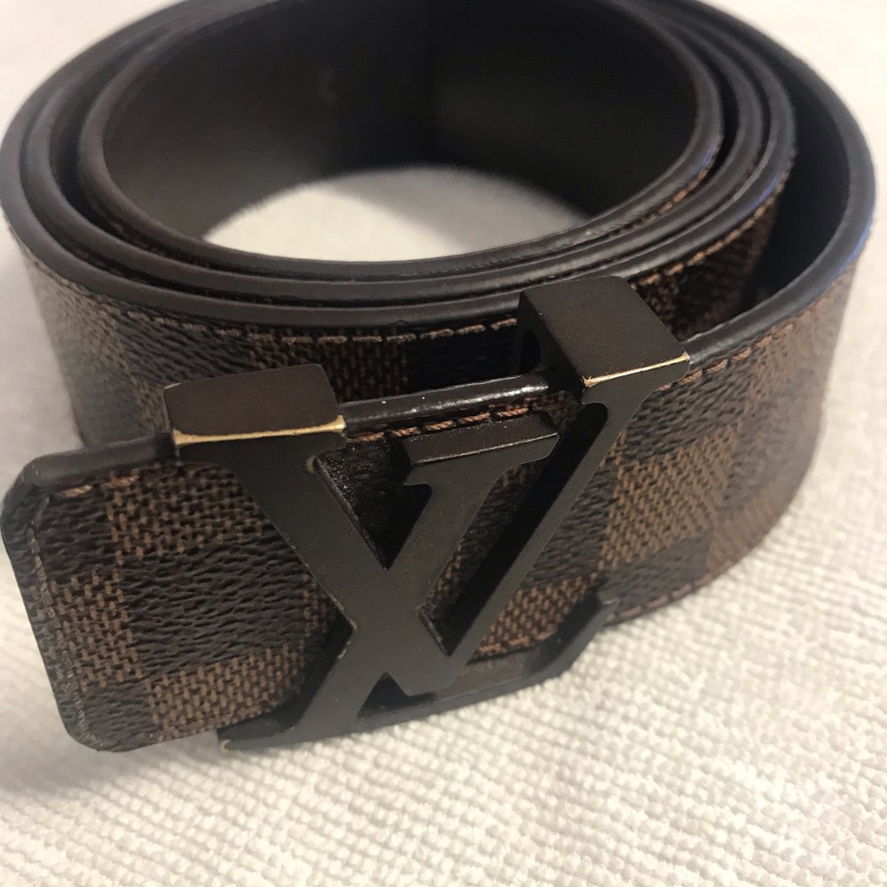 Authentic Louis Vuitton damier belt
